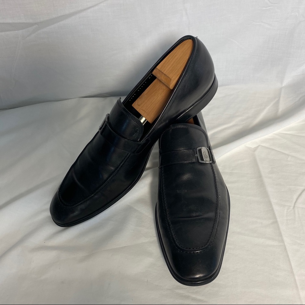 Black Ferragamo Loafers Size 13D